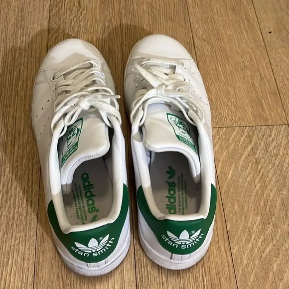 Adidas, Stan Smith, white and green , no box - Picture 3 of 7